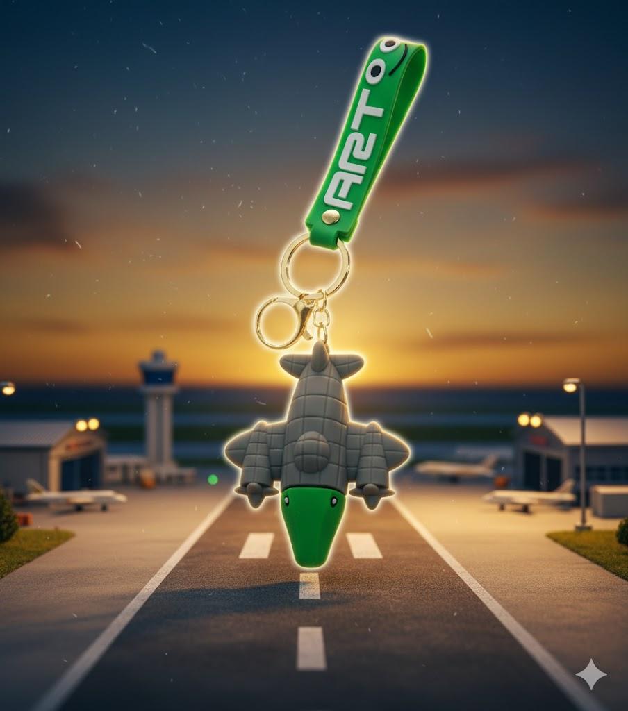 

Брелок Бомбардиро Крокодило Итальянские брейнрот мемы Bombardiro Crocodilo фигурка игрушка для ключей, рюкзака, сумки 6 см 6