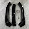 Přední nárazník Splitter Difuzér pro Peugeot 208 GTI PureTech THP BlueHDi VTi HDi 2012-2015 Spoiler Lip Body Aero Kit Tuningové díly