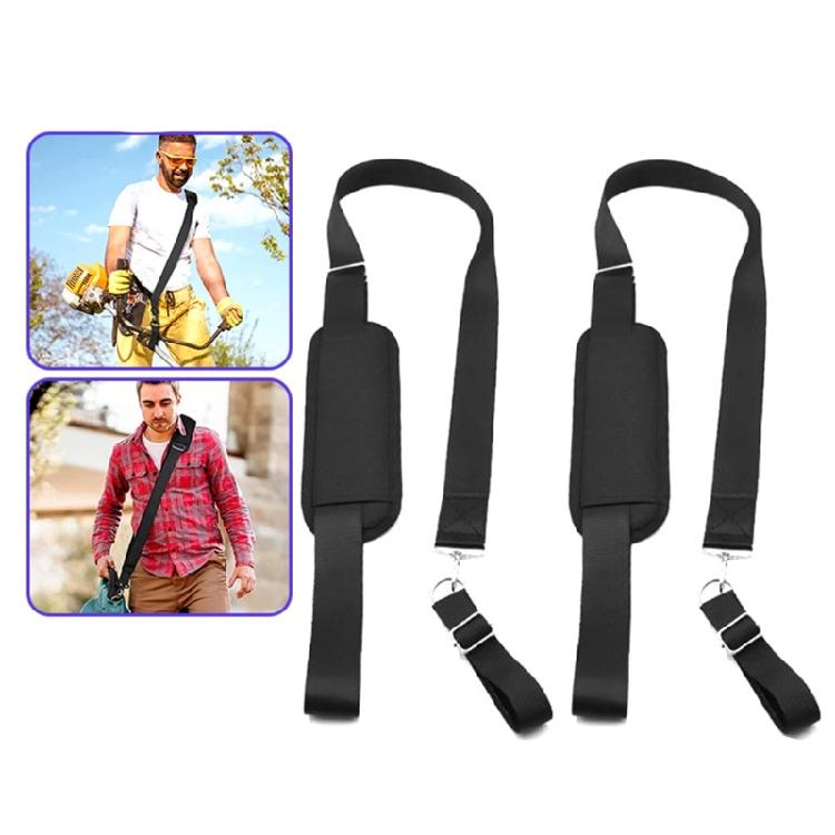 Comfort Fit Adjustable Trimmer Shoulder Belt Trimmer Strap Easy Release Brush Cutter Harness Antislip