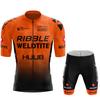 Huub Tuta da Ciclismo da Bicicletta a Manica Corta da Uomo Abbigliamento Estivo da Strada Asciugatura Rapida Traspirante Pantaloni da Mountain Bike Vestibilità Slim