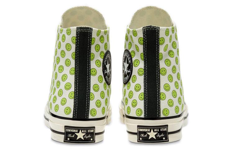 Chuck 70 Converse Happy Camper High 'Allover Smiley Faces' 167637C