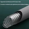 New 1.5/2M Nylon Rope Braided Shower Pipe 4 Points Universal Water Pipe Hot And Cold Shower Head Explosion-proof Connecting Pipe
