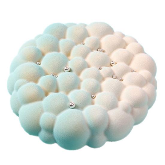 Moule de Cuisson Flexible DIY Rond Gâteau Fondant Muffin Moule en Silicone Fournitures de Cuisine