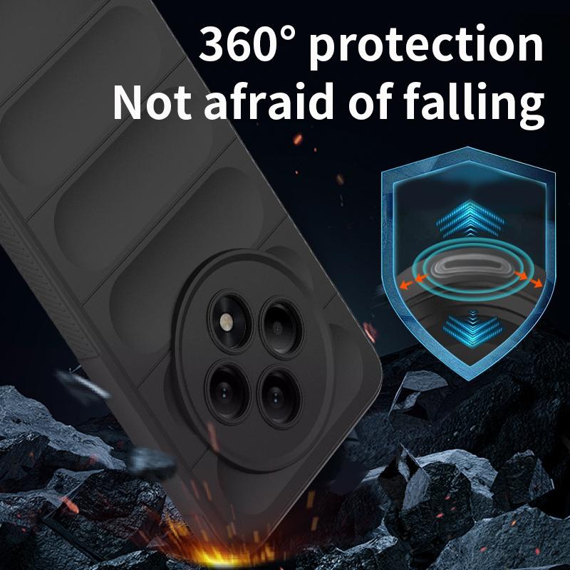 Reno12F 5G Case Luxury Silicone Phone Case For Oppo Reno12 F 5G Shockproof Soft Bumper Cover On Opo Orro Reno 12F 12 F F12 5G