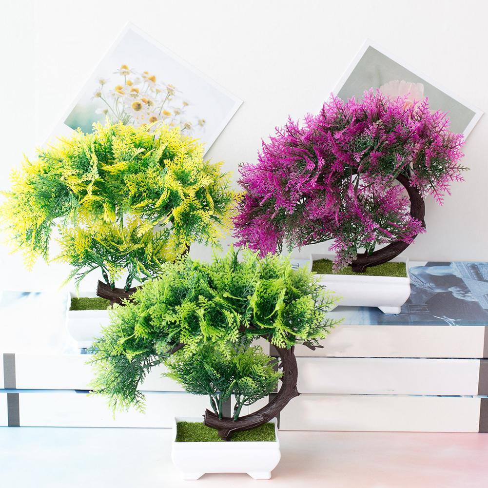 New Artificial Plant Bonsai Potted Simulation Pine Tree Home Office Decor Gift New Artificial Plant Bonsai Potted Simulation Pine Tree Home Office Decor Gift