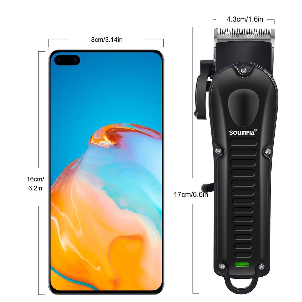 SOLIMPIA Maszynki do Strzyżenia Włosów dla Mężczyzn Profesjonalne Maszynki Barberskie do Strzyżenia i Pielęgnacji Włosów Akumulatorowy Trymer do Brody