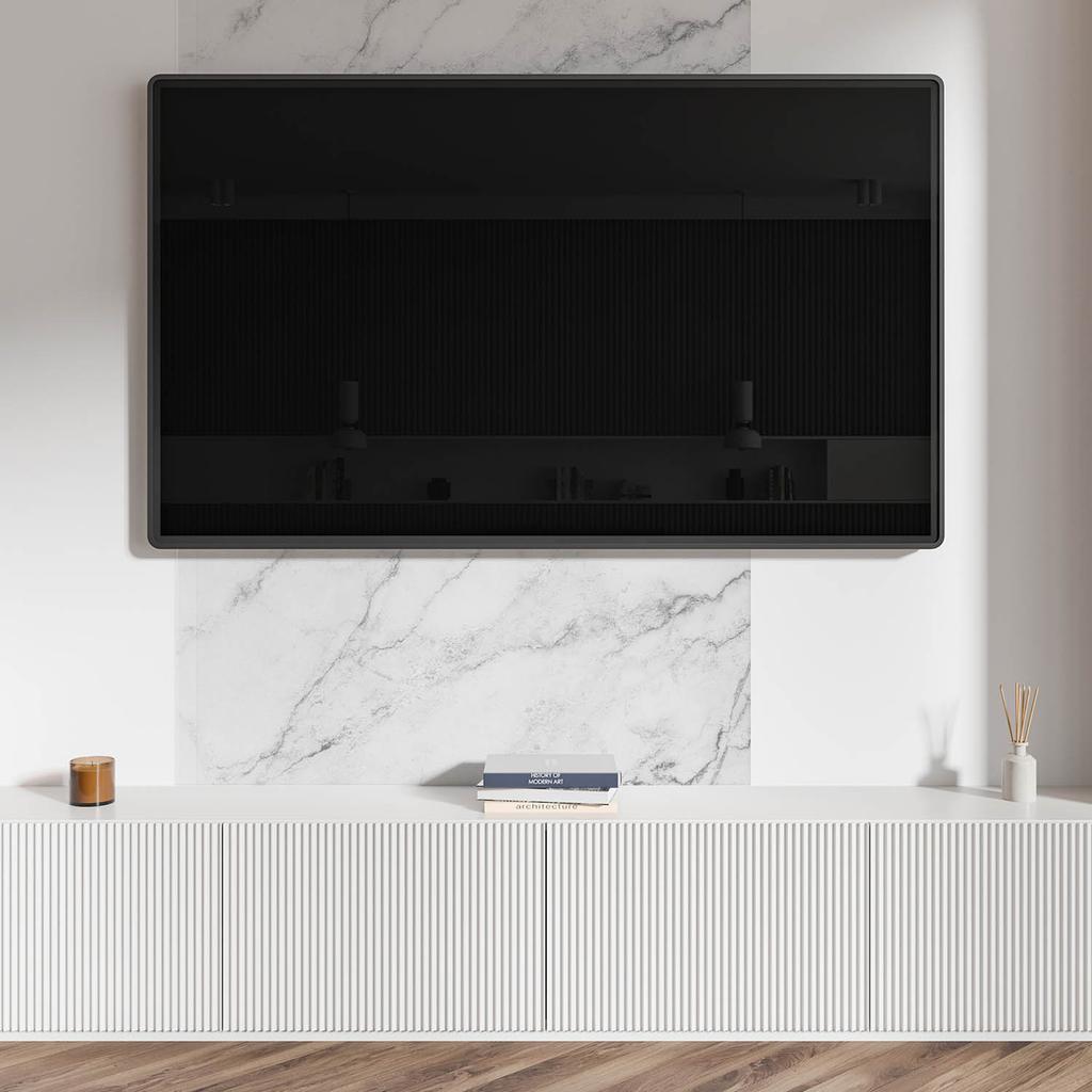 Samoprzylepny Element Dekoracyjny Winylowy Do Domu 100X50 Cm Biały Elegancki Marmur