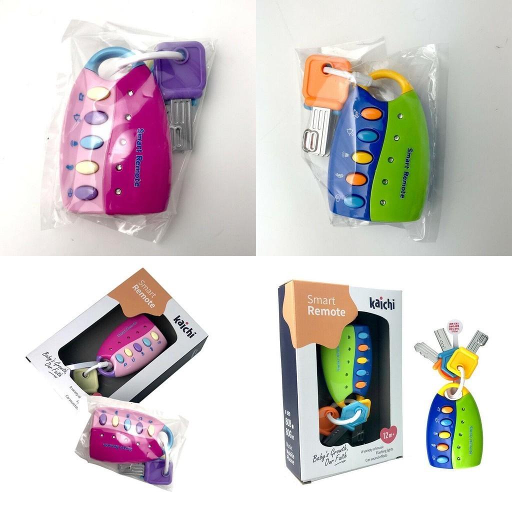 Entzückender Baby-Autoschlüssel Musikalische Schlüssel Spielzeug Mit Ton- Und Lichtfunktionen Für Lustiges Spielen