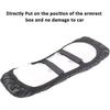 Car Center Console Pad for BMW X1 U11 2023-2024 Car Armrest Cover Leather Cushion Waterproof Car Armrest Seat Box Protector Accessories (Carbon