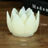 Festival Decoration Led Electronic Lamp Lotus Candle Lamp Buddhist Hall Lanterns Wishing Lamp