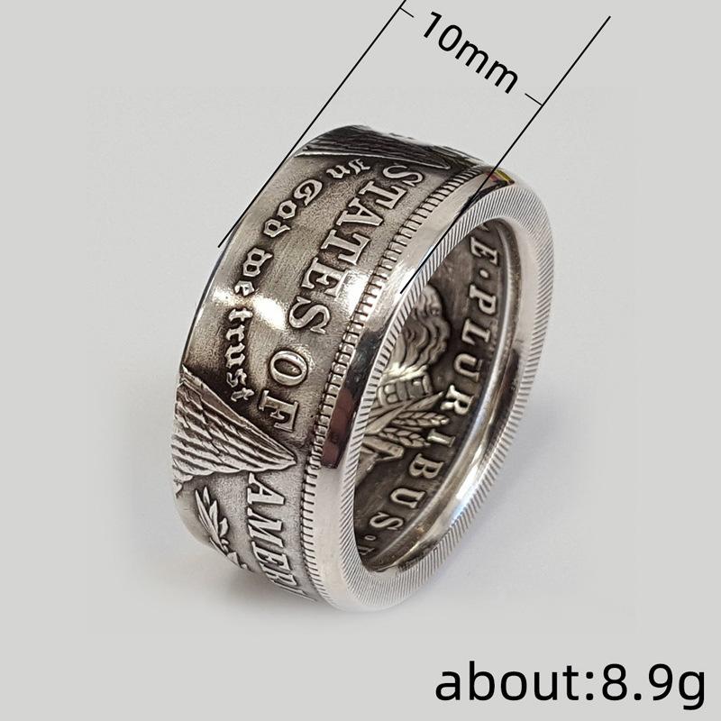 Personalized Creative Number Alphabet Alloy Ring, Jewelry