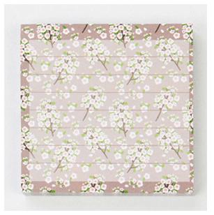 80Pages/set Kawaii Small Fresh Floral Stripe Memo Pads Diy Sticky Notes Diary Post Guestbook Stickers Stationery Office School