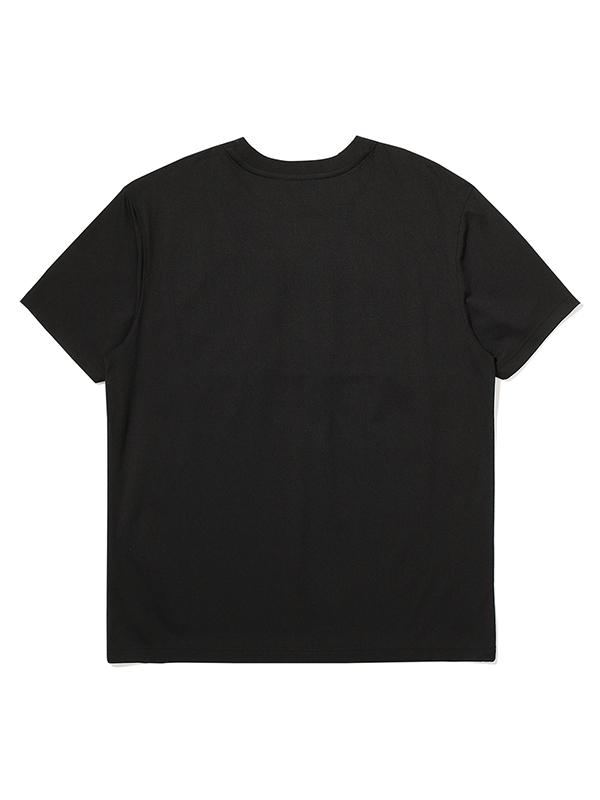 BBC EARTH Hybrid Short Sleeve T-Shirt_Black