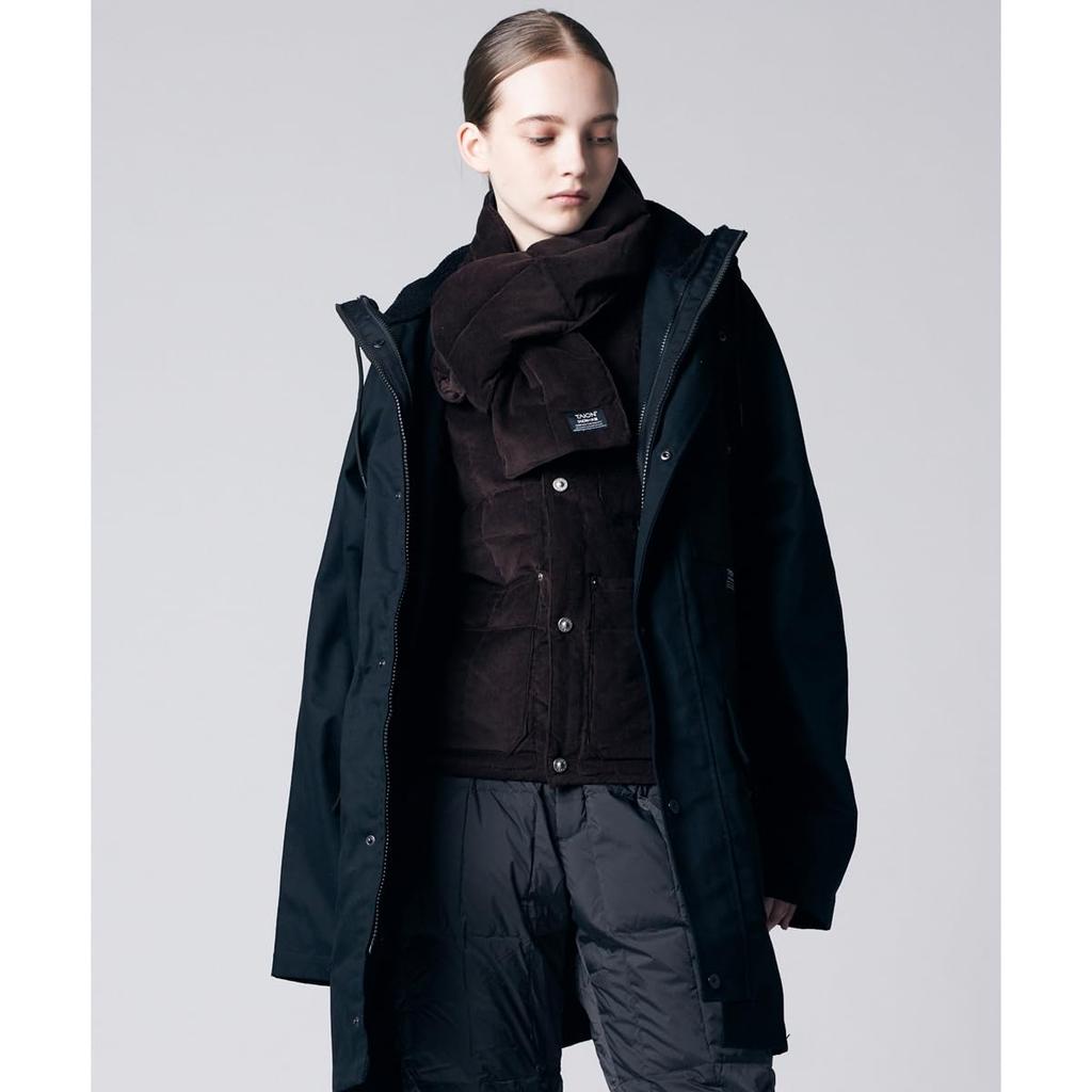 Taion Work Corduroy x Down Muffler 201WK-CT