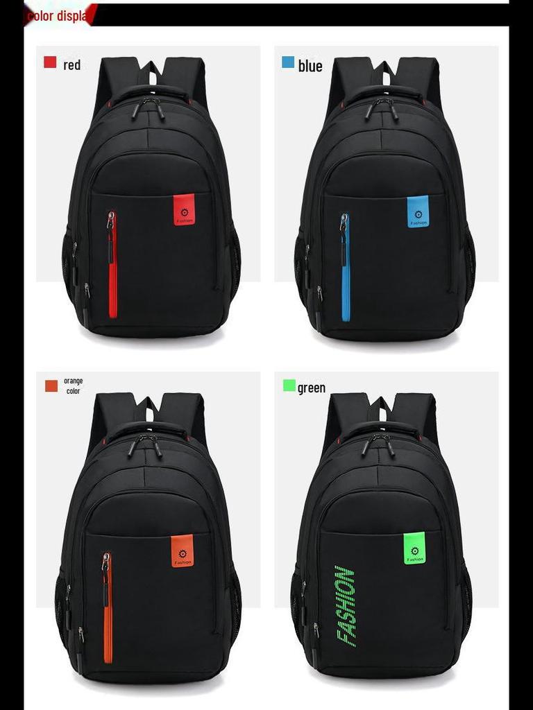 Men's Large-Capacity Computer Backpack for Short-Distance Commutes and Outdoor Activities