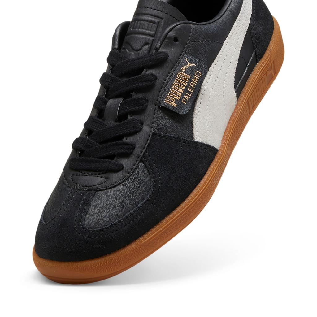 Puma Palermo LTH Sneakers 2025 Size Cm (396464), Unisex, Spring/Summer Colors, Black/Feather Gray/Gum (03), 27.0