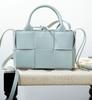 Gaoding Full Leather Vegetable Basket Inside And Outside Sheepskin Woven Handbag Mini Tote Bag Women's Single Shoulder Crossbody Bag