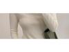 French Chic: Low Neck Knitted Tops for Women - 2025 Spring/Summer Long Sleeve Clavicle Sweater