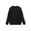 Li Ning Sweatshirts Men's Black Crew Neck Moderate Regular AWDR413-1