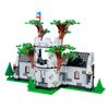 MOC Medieval Ancient Castles City Walls Towers Wooden Houses Military Buildings Street Scenes Small Particles Puzzle Bloc Building Set