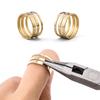A Set Jewelry Findings Tool Set Open Jump Rings,Jewelry Pliers, Lobster Clasps hooks, jewelry tweezers Jewelry Making Supplies