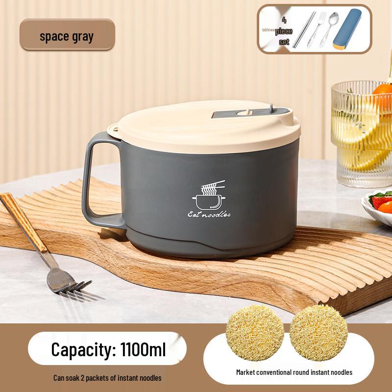Zhishi 304 Stainless Steel Lunch Bowl Set