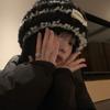 Warm Plush Pullover Hat Plush Winter Cap Fashion Stripe Hat  Safety Helmet