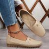 Orthopedic Loafers Shoes For Women Orthopedic Leather Loafers Dress Shoes For Women Lightweight Flats Casual Comfort - Walking Shoes With Flower
