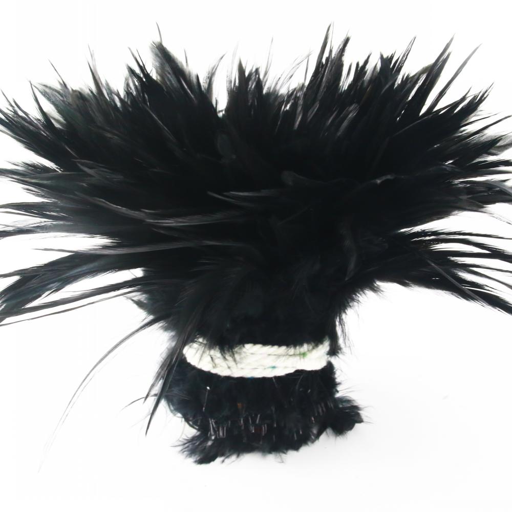 13 Color Natural Chicken 5-6 Inch Strip Strung Rooster Feathers for Craft Supply