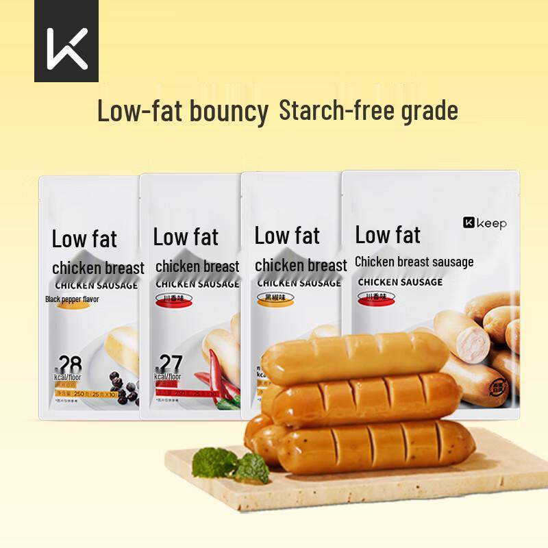 Keep Ready-to-Eat Low-Fat High-Protein Chicken Sausages