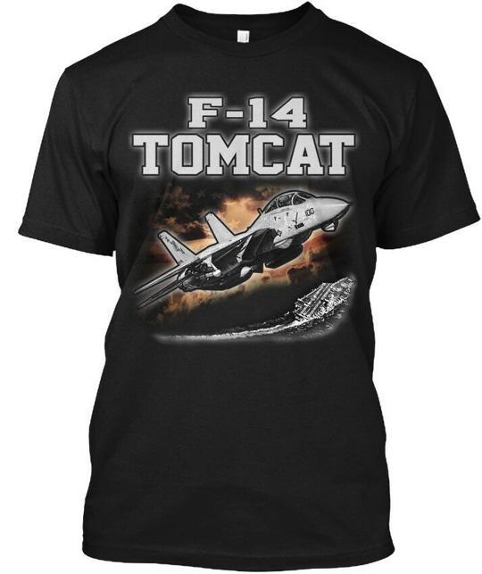 Stylish F-14 Tomcat - F 14 T-Shirt Made in the USA Size S to 5XL Unisex T-Shirt S