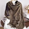 Ethnic Style Personalized Tassel Shawl Ladies' Air-conditioned Room Office Warm Creative Palace Patterned Scarf Trendy