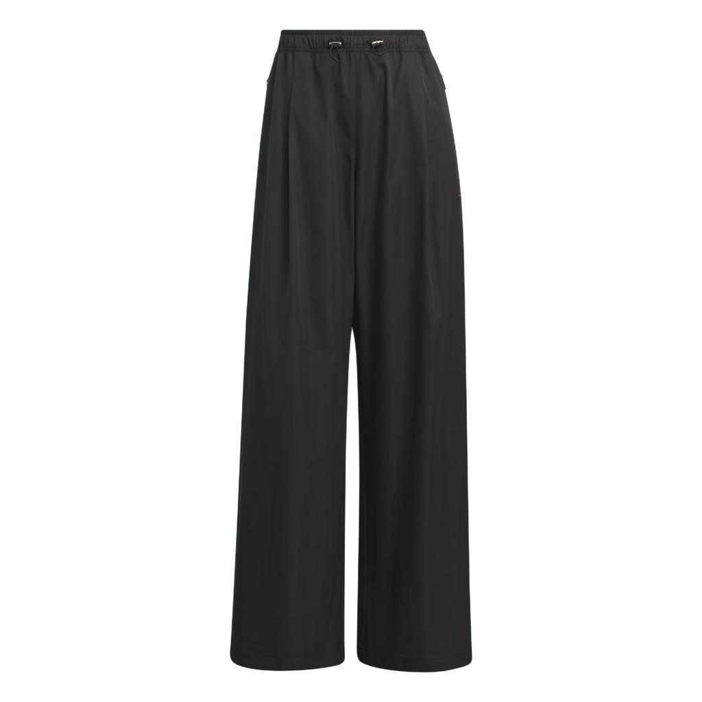 Adidas Tech Premium Woven Pants Water Resistant Loose Fit Casual Pants Women Pants Black JJ3548