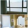 Frosted Window Film Privacy Sun Blocker Blinds Style 60x200cm Heat Insulation Sticker
