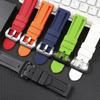 För Panerai Klockarmband PAM111/441/312 Gummiband 20mm 22mm 24mm 26mm Herr Dam Sport Ersättningsklockband Silikonrem