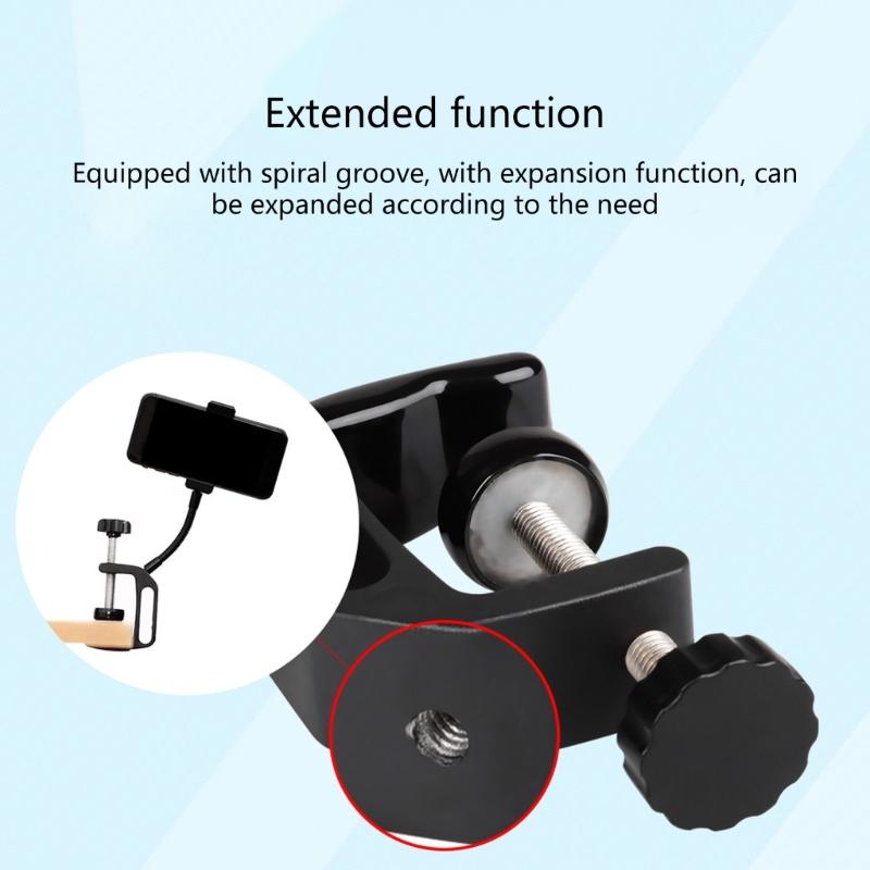 Small Clamp Rack Tool Clarinet Fixing Clamp Desktop Stand Headphone Stand Holder