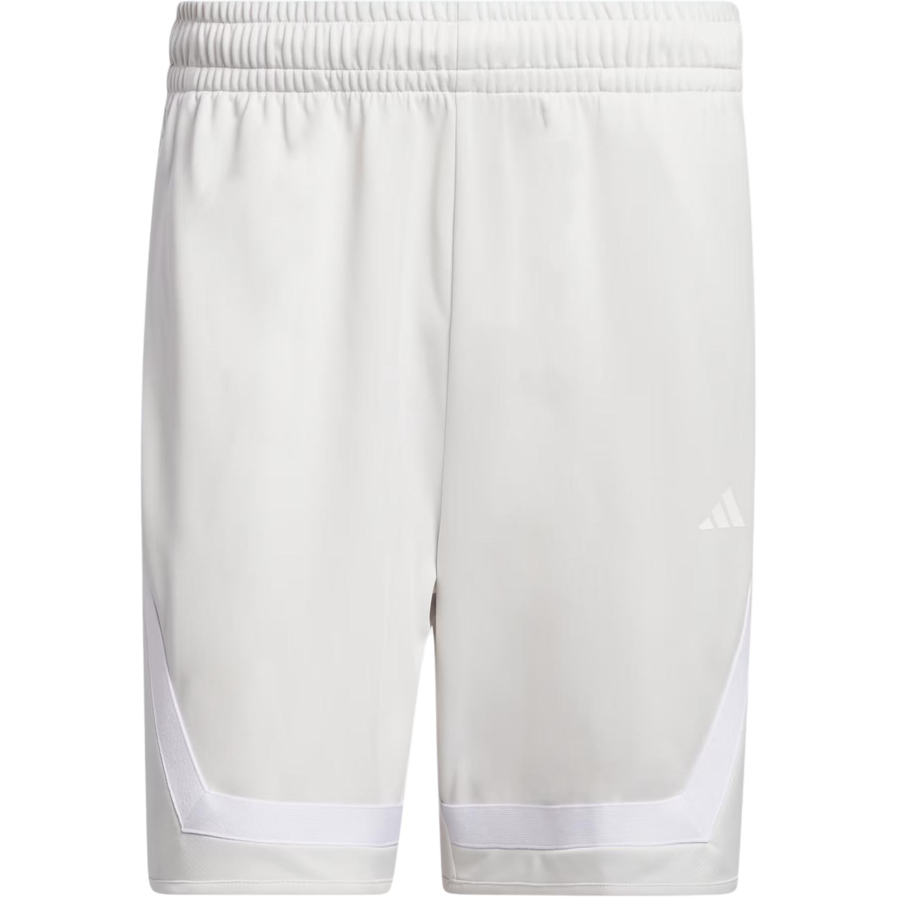 

Adidas Elastic Waist Mid-Rise Logo Print Casual Shorts Men Shorts Gray IX1840 XXL