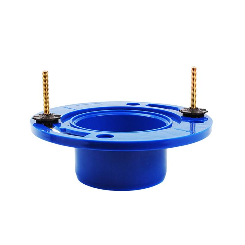 Toilet Flange With Wax Ring For Toilets Replacement Kit Includes Bolts PVC Toilet Flange Repair Kit , Fit Toilet Install-B61B