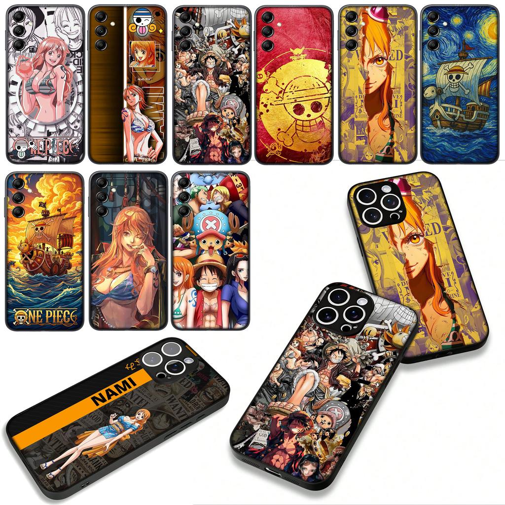 Nami Luffy Roronoa Zoro One Pieces Phone Cover for Apple iPhone 17 16 11 Pro XS Max XR 6 7 8 Plus 16E SE 2020 Air 5 SE2 Case