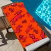C-clifford B-big cute R-red Dog Towel Large Quick-Drying Microfiber soft Beach Towel for Travel Fitness Sauna Bathing Camping
