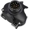 Car Euro Trailer PlugG Socket 13 To 7 Pin N & S Dual Socket Trailer Towbar Towing Socket 12V Electrical Connector Adapter