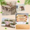 Children's Play 12.5*8.8*7 CM Mini Wooden Basket DIY Craft Projects Children's DIY Use Crafting Supplies Light Color Design