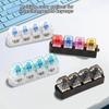 Transparent Mechanical Switch Keyboard 4 Keys Keyboard Fidget Clicker  Home Use