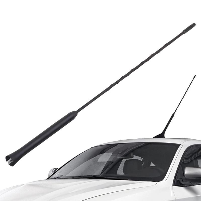 Radio Antenna Versatile Alloy AM FM Antenna Car Accessories With Three Sizes For Car Radio Decoration Signal Receiver For Cars