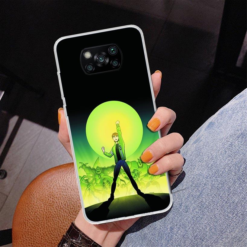 

Мультяшный чехол Ben 10 для Xiaomi Poco X5 X6 X7 Pro X4 Gt F7 Ultra M8 M7 Redmi 15C 15 13C 13 12C 12 Уникальный чехол Coque Poco X Redmi 15 5G