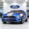 IOP14 1:34 Ford Mustang GT 2018 Alloy Car Model Sound and Light Pull Back Children's Toy Collectibles Birthday Gift