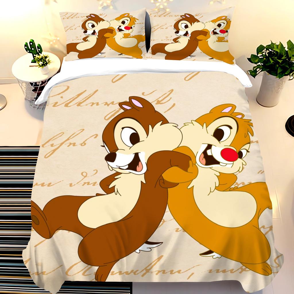 Disney-Universal Bettbezug Bettwäsche-Set Geeignet für Kinder und Erwachsene Bettdecken-Sets Queen-Size