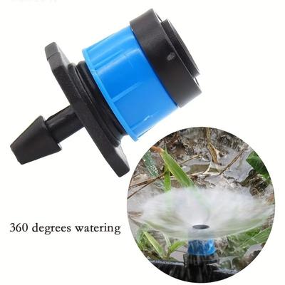 50 STÜCKE Neue 360 Grad Wassertropfer Kopf Gartenbewässerung Einstellbare Bewässerungstropfer Bewässerung Einstellbare Sprinkler