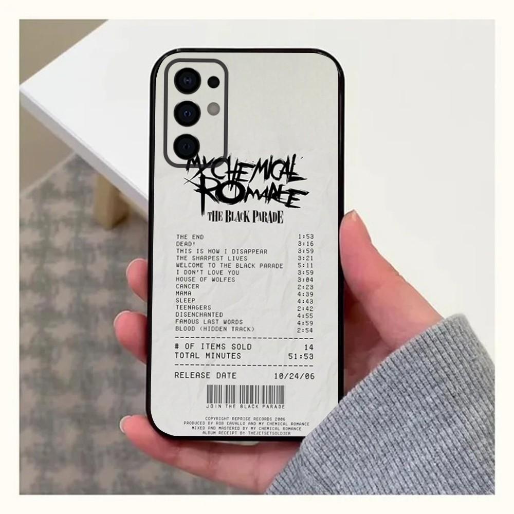 

COOL My C-Chemical R-Romance Phone Case For Samsung S24,S21,S22,S23,S30,Ultra,S20,Plus,Fe,Lite,Note,10,9,5G Black Soft Cover Samsung S21plus
