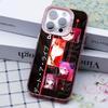 Date a Live Kotori Itsuka Pink Translucent Mobile Phone Case for iPhone 17 16 15 14 13 12 11 X XR XS Air Pro Max Plus Cover